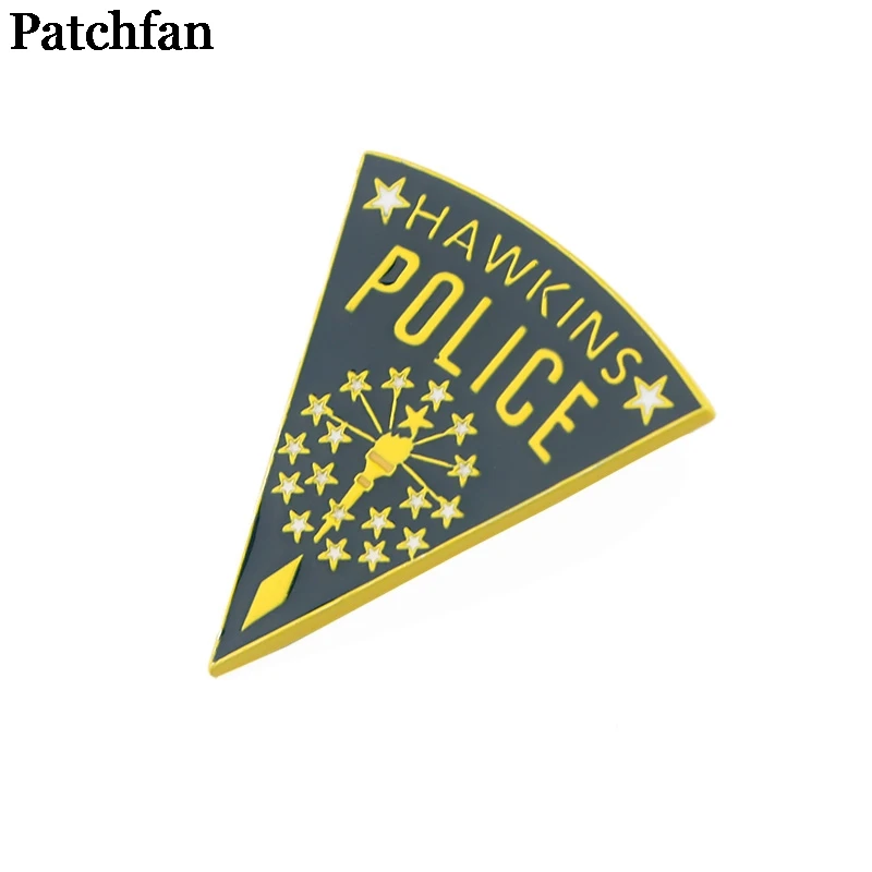 Patchfan странные вещи цинк металлический Узелок Значки для рубашки Сумка Одежда Кепка рюкзак броши значки медали украшения A2362