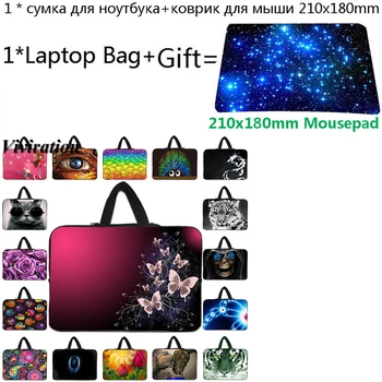 

Funda Laptop Bag 10 12 13 14 15 17 15.6 11.6 13.3 10.2 Tablet Cover Case+Mousepad For iPad Xiaomi Lenovo Yoga 300 Acer HP Envy