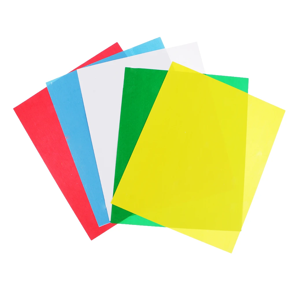Set of 5 Sheets Transfer Paper and Tracing Paper for Drawing, Sketching, Canvas, Wood and Other Art Surfaces