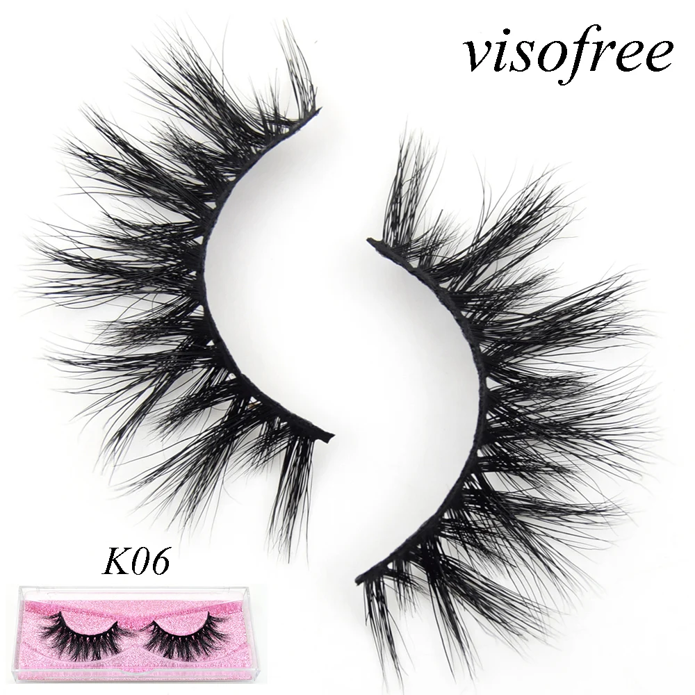 Visofree Beauty высококачественные ресницы 3D норковые натуральные накладные