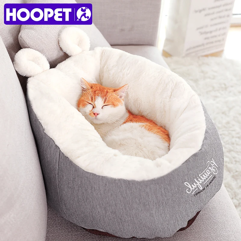 Продажа HOOPET Pet кошка собака кровать согревающий собачий дом мягкий материал спальный мешок для животных подушка щенок питомник