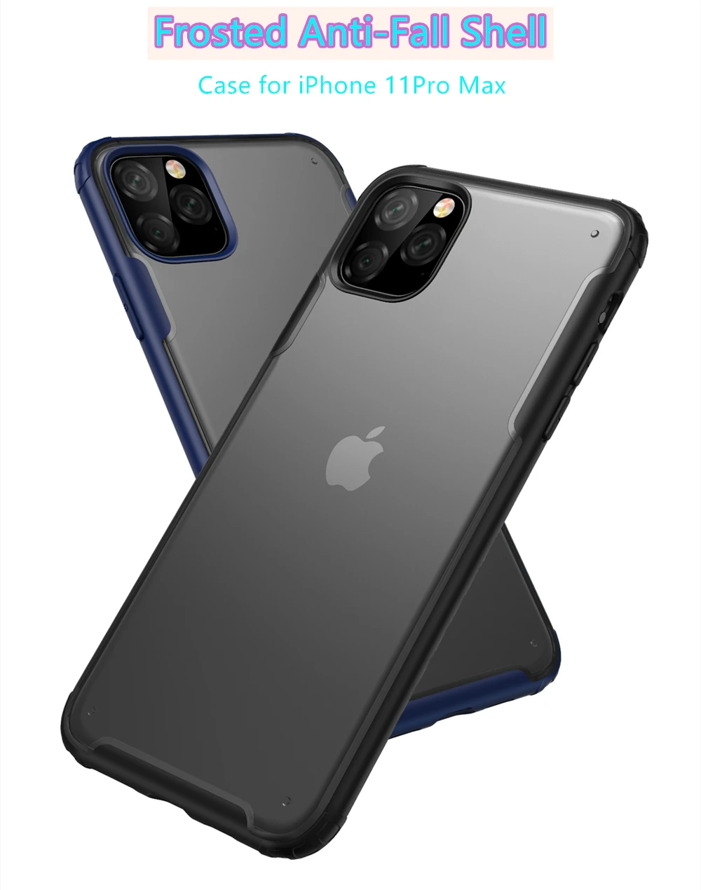 

Case for Iphone Xr Case Shockproof Protective Phone Cover Case Hard PC Back Shell Airbag Bumper Clear for Iphone 11pro 7 Cover