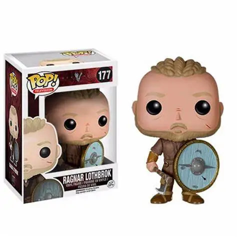 Pop Vikings 178 # LAGERTHA 177 RAGNAR LOTHBROK фигурка украшение Высокое качество Коллекция фигурок