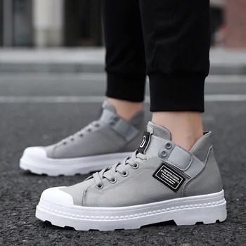 

Mens Slip on Boots Fashion Casual for Boys New Cool Motorcycles Boots Men Comfortable Winter Outside Boots for Motorcycles