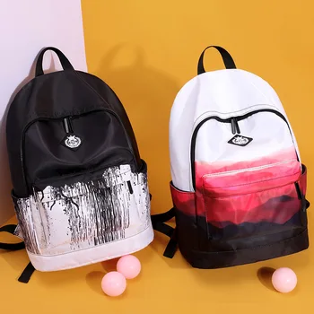 

Backpack female 2020 new Korean fashion trend ins travel backpack male junior high school student schoolbag female school bag