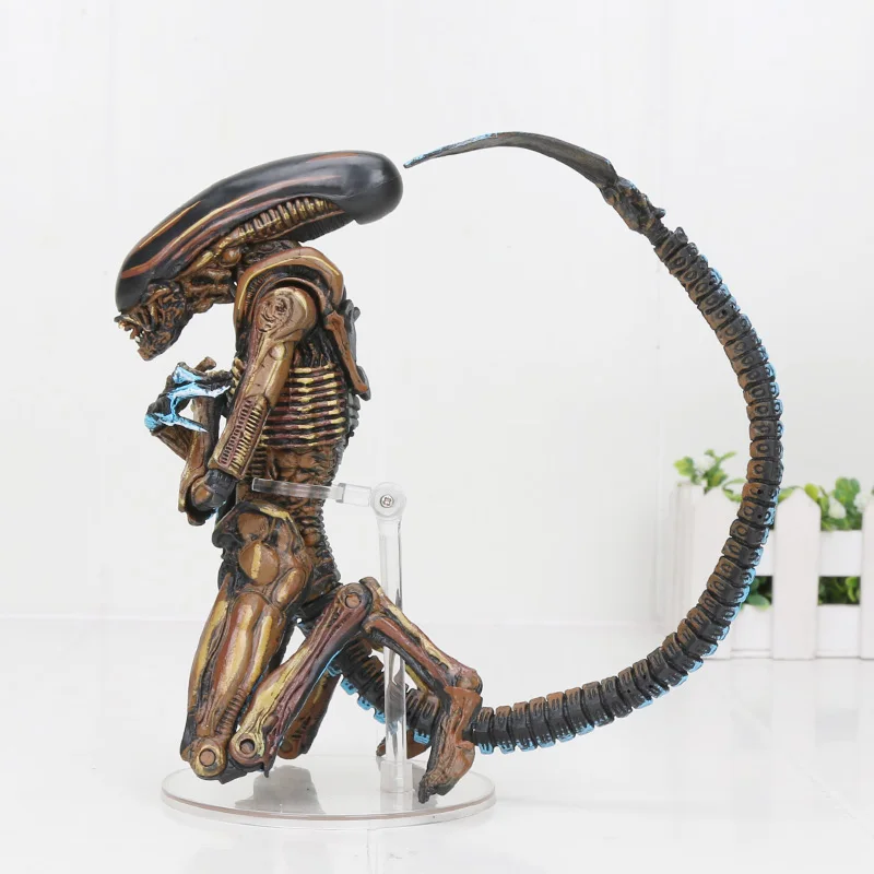 Фильмы Хищник 2 Figma SP-109 10th Alien 3 8bit Alien VS Predator 2 figma 109 ПВХ фигурка модель игрушки