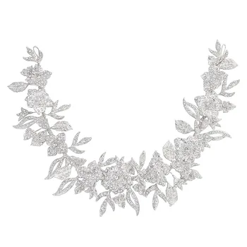 

Rhinestone Belt Alloy Girdle Waist Accessories for Wedding Bride Bridesmaid JL