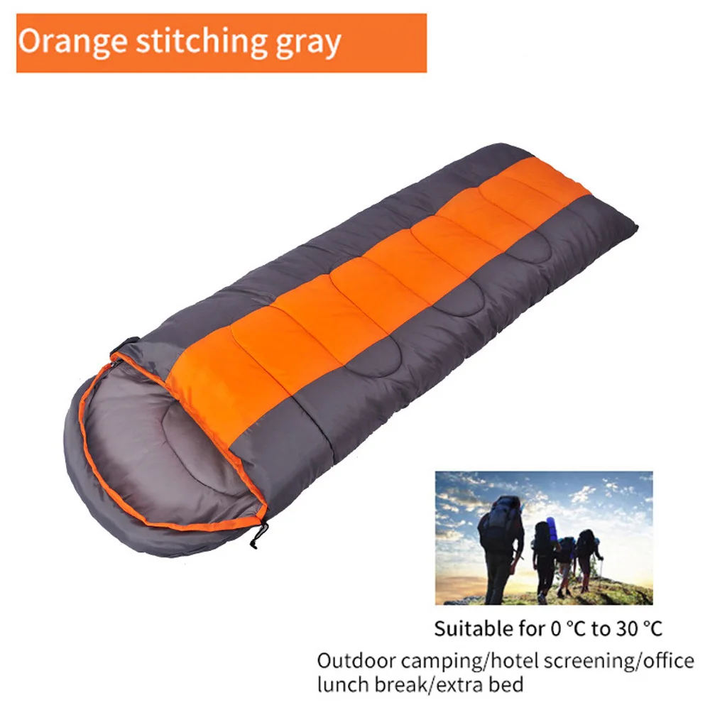 Sleeping Bag Ultralight Camping Waterproof Cotton Sleeping Bag 220 CM