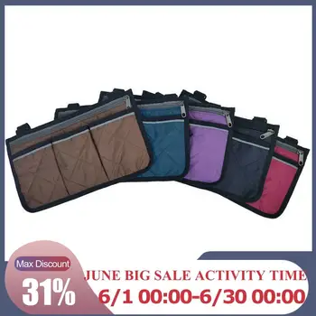 

1pc Wheelchair Side Hanging Storage Bag Dedicated To Hospital Man Multifunctional Old Pockets Organizer Armrest Disabled Po Q8W3