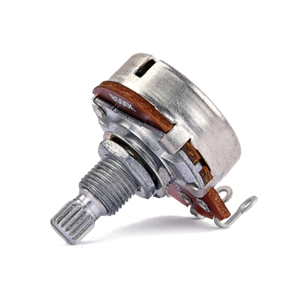 5pcs Copper Alpha A250k B500k Audio Potentiometer Pots For Electric Guitar Guitar Parts