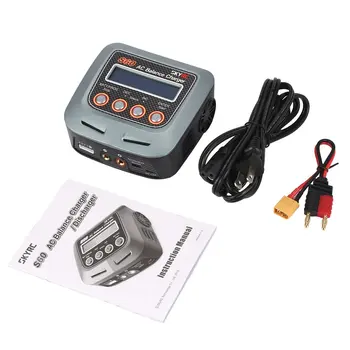 

SKYRC S60 60W 100-240V AC Balance Charger/discharger for 2-4S Lithium Lipo Lihv Life Lilon Nicd Nimh PB RC Drone Car Battery