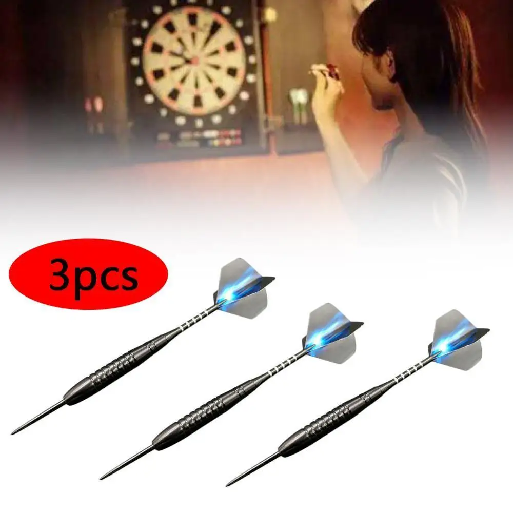 

3 Pieces Professional 26 Grams Competition Tungsten Steel Tip Needle Darts Shaft Tip Soft Darts Toys Set / Box