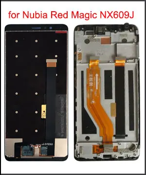 6.0&quot Original LCD Display for ZTE Nubia Red Devil Magic NX609J Touch Screen Digitizer Replacement Assembly+Frame | Мобильные