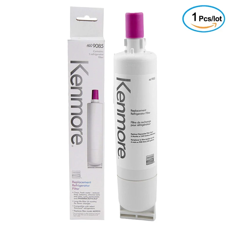 2-Pack Replacement for for KitchenAid KSCS25FKSS02 Refrigerator Water  Filter - Compatible with with KitchenAid 4396508, 4396509, 4396510 Fridge  Water