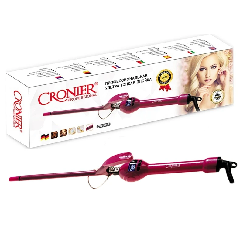 Max 980℉ Professional Hair Curler Tongs LCD Digital Wand Curling Hair Iron Corrugated Wave Styling Tools 9mm/13mm 110-240v hair curler,hair iron