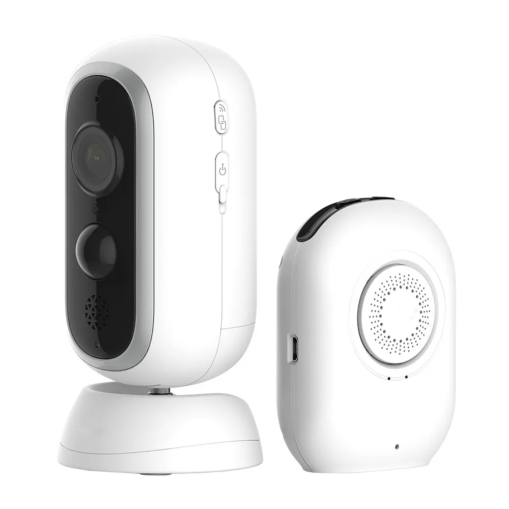 Wifi 1080P ip-камера система безопасности беспроводные питание от батарейки домашняя/наружная камера домашний монитор двухстороннее аудио ночное видение