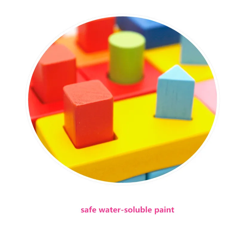 Детские йоты деревянный штабелирование Высокая Мини Строительные блоки дошкольные игрушки родитель-детская игрушка подарок для детей