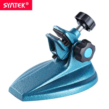 

Syntek Micrometer Stand Carbide Alloy Angle Adjustable Digital Micrometer Gauge Durable Measuring Tools Base Reinforced Bracket