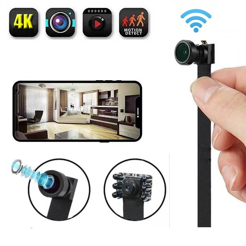 Портативная Wi-Fi IP мини-камера сделай сам HD 4K мини-видеокамеры ночного видения