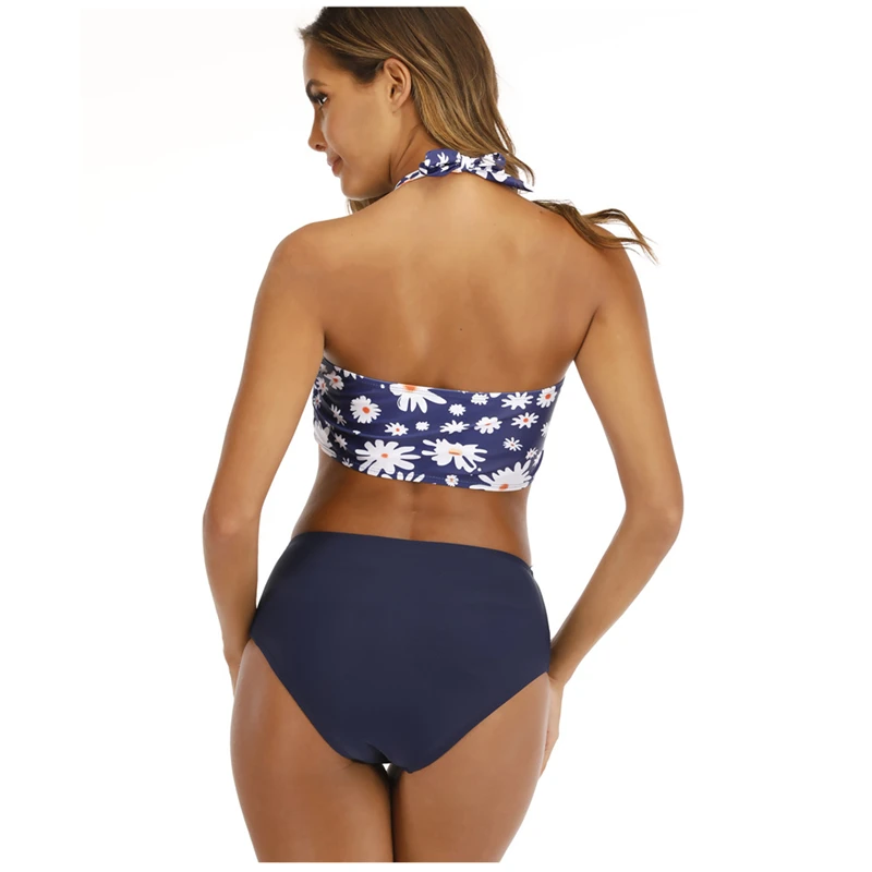 Women Tankini Floral Swimsuit Bikinis High Waist Swimwear Female Bathing Suits Sexy Biquini Set 2020 Women Swimsuit Summer S-XL Women Tankini Floral Swimsuit Bikinis High Waist Swimwear Female Bathing Suits Sexy Biquini Set 2020 Women Swimsuit Summer S-XL