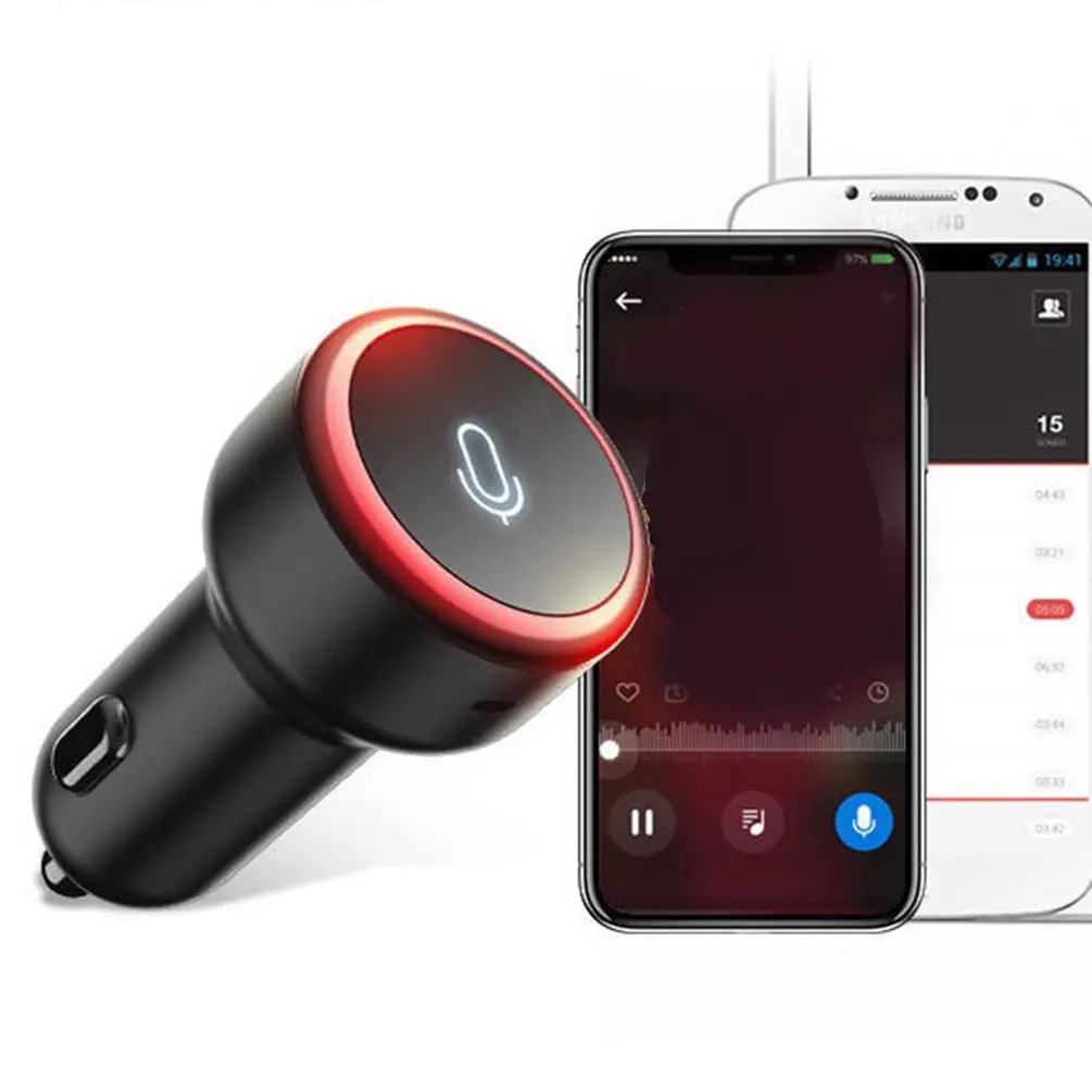 Car Auto Multifunction Wireless In-Car Mp3 Player Fm Transmitter Wireless Lcd Dual Usb Charger Handsfree Vintage Radio