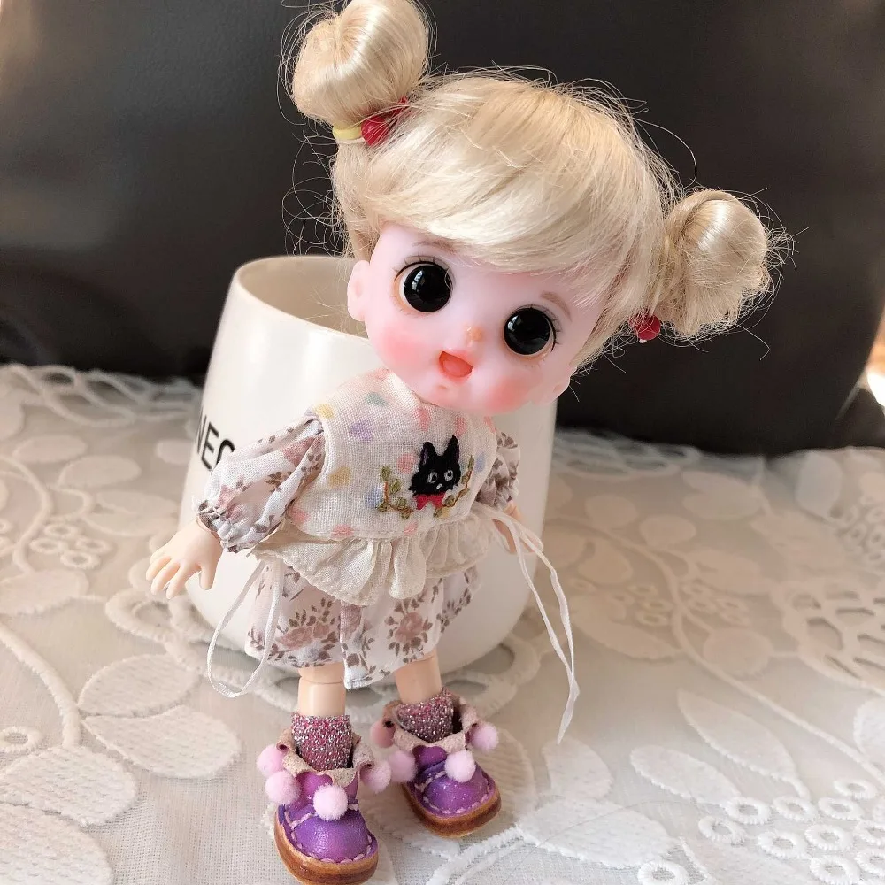 OB11 кукла ручной работы на заказ 1/8 BJD куклы OB голова и Обнаженная кукла Полимерная глина