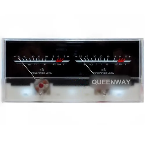 V-033 HiFi аудио усилитель мощности VU Meter дБ индикатор уровня пика DIY с подсветкой светодиодный Высокоточный