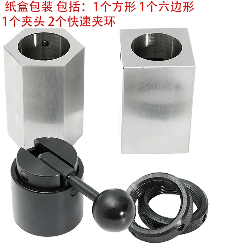 

Promotion! 5C Collet Block Chuck Set Square Hex Collet Closer Holder Lathe Tools Kit