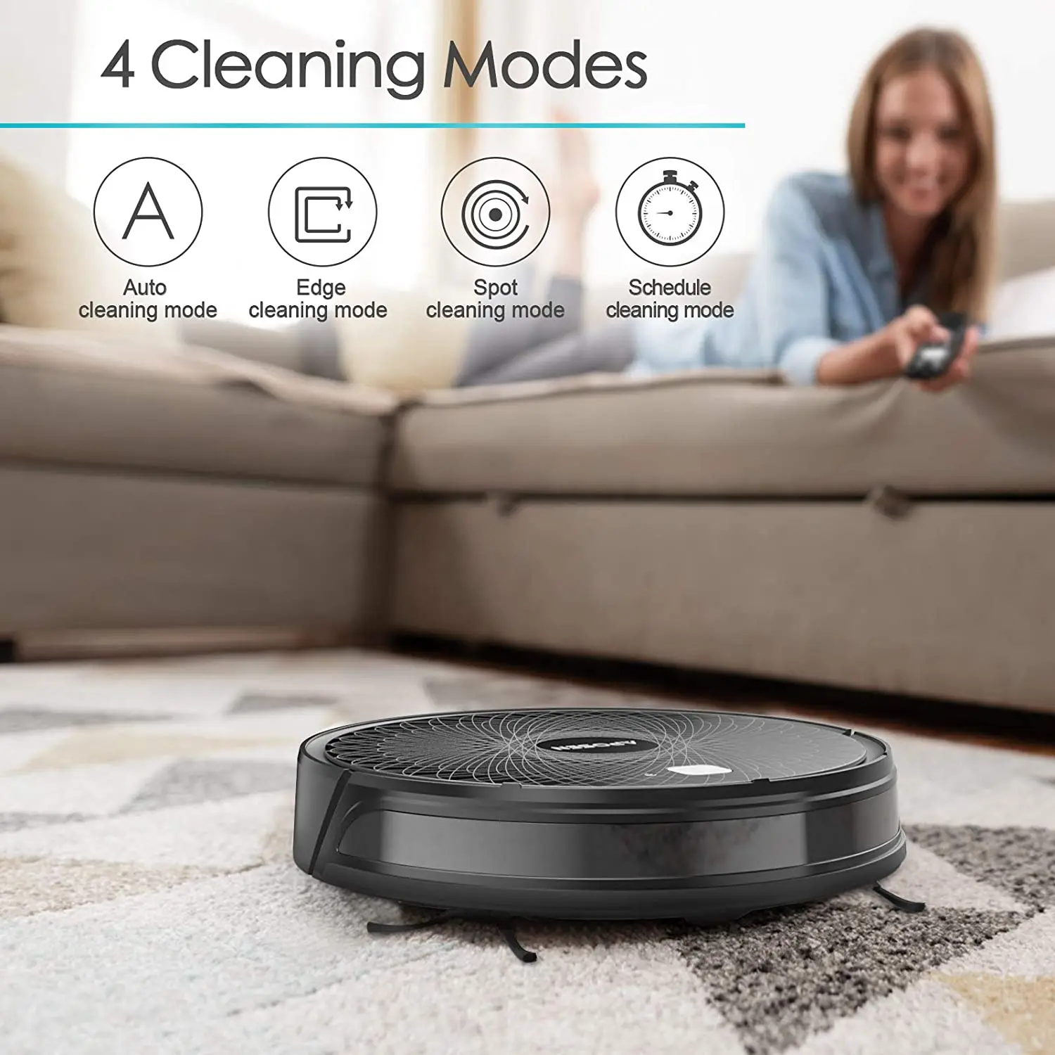 Vacuum Cleaners Household Supplies & Cleaning APOSEN Robot Vacuum