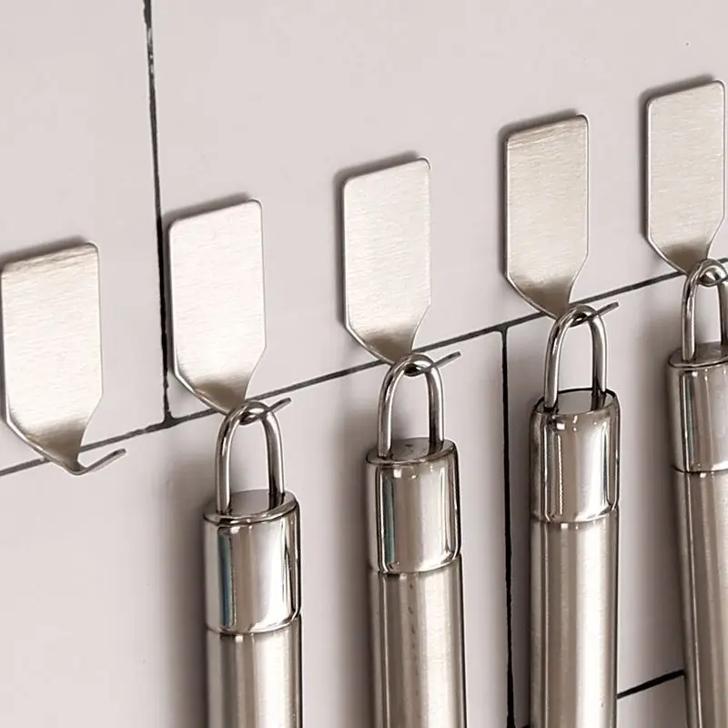 

12 шт., настенные крючки для полотенец, из нержавеющей стали