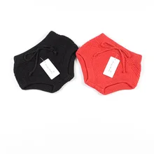 Virgilkids/яркие Трикотажные трусы для девочек; хлопковые жаккардовые трикотажные шорты(для детей 1-4 лет