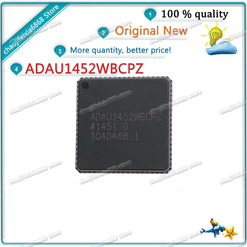 1 шт./лот! ADAU1452WBCPZ Φ ADAU1452 посылка цифровой аудио процессор spot новый оригинальный |