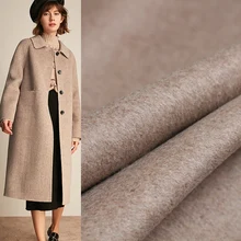 Перламутровый шелк, вес 900 г/м, смешанные цвета, двусторонняя верхняя одежда, шерстяные материалы, зимнее женское пальто, швейная ткань