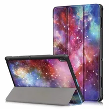 Ручка+ пленка ультра-тонкий трехслойный стоячий чехол для lenovo Tab E10 TB-X104F TB-X104L 10,1 дюймов планшет Магнитный чехол