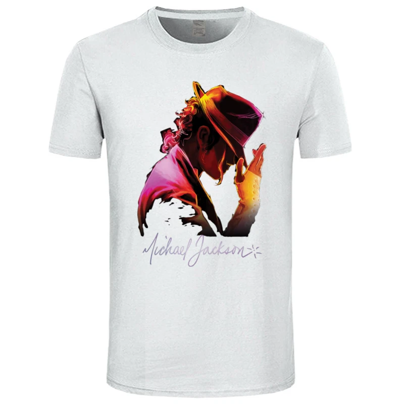 Tricou_Michael_Jackson_43 T Shirt 2018 New Fashion Short Sleeve Crazy Pure Cotton O Neck Men T Shirt Tops & Tees Summer Autumn Tricou_Michael_Jackson_43 white