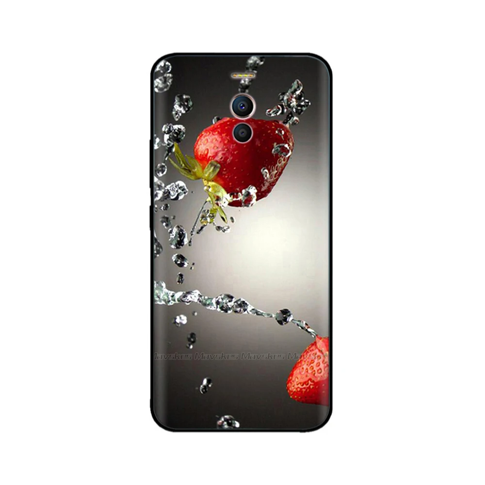 meizu cover Phone Case for Meizu M6 Note Case M721H Silicon Tpu Cover for Meizu M6 Note M 6 note Case Protective Printed Back Cover Bumper cases for meizu black Cases For Meizu