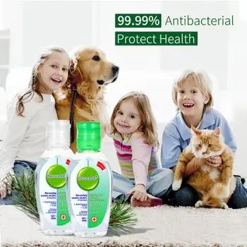 

50ml Travel Portable Hand Sanitizer Gel Anti-Bacteria Moisturizing Liquid Disposable No Clean Waterless Antibacterial Hand Gel
