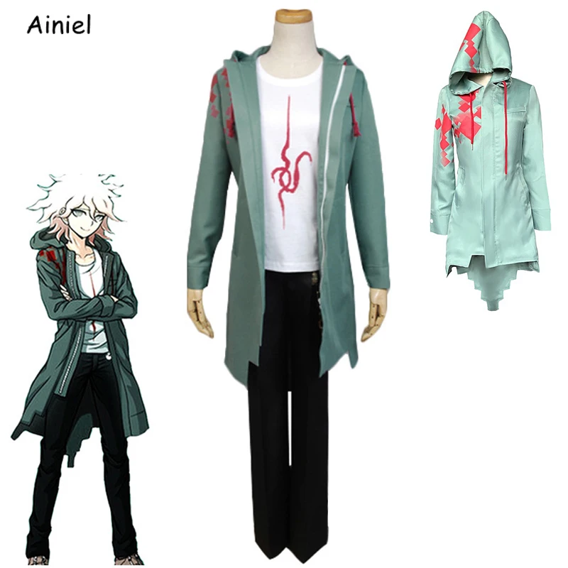 Костюм для косплея Game Super Danganronpa Nagito Komaeda триггерные комплекты счастливого хаоса