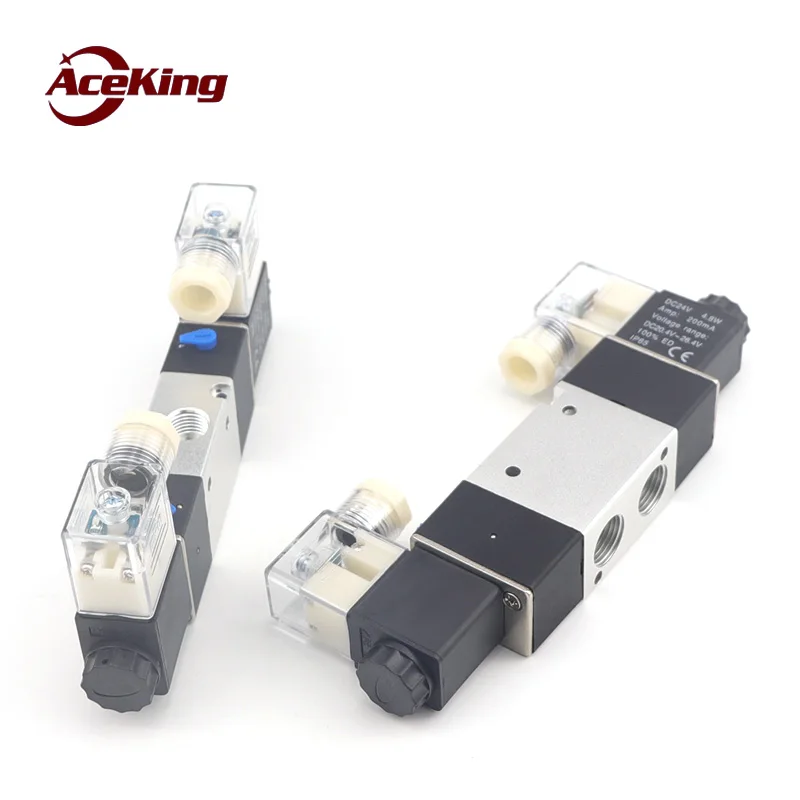 

3V120/220/320/420 three-port two-position solenoid valve DC12V DC24V 110V 220V 3V120-06DC24V 3V120-06AC220 3V220-08DC24V