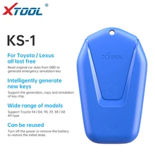 XTOOL KS-01Blue Emulator oto anahtar programcı anahtar tüm kayıp için Toyota için Lexua ile çalışmak X100 PAD3