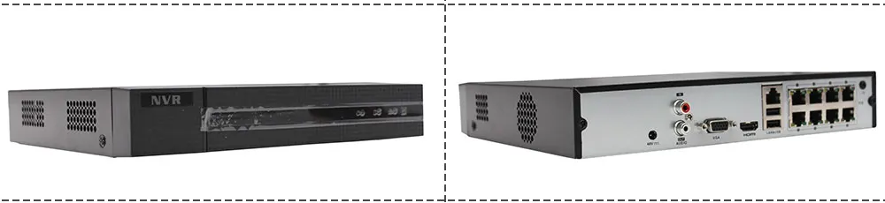 8CH 4K Hikvion OEM POE NVR комплект камер видеонаблюдения Системы 4/6/8 шт. 8MP башни безопасности купольная камера POE IP Камера видеонаблюдения 2 ТБ HDD