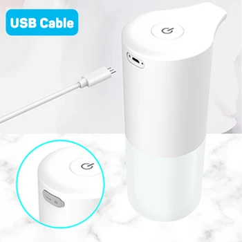 Touchless Automatic Soap Dispenser USB Charging Smart Foam Machine Infrared Sensor Hand Free Soap Liquid Dispenser Sanitizer 2