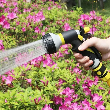 

Watering Water Gun Lawn Hose Tools Durable Multi-function Garden Spray High Pressure Sprinkle Hand-held Car Wash Nozzle