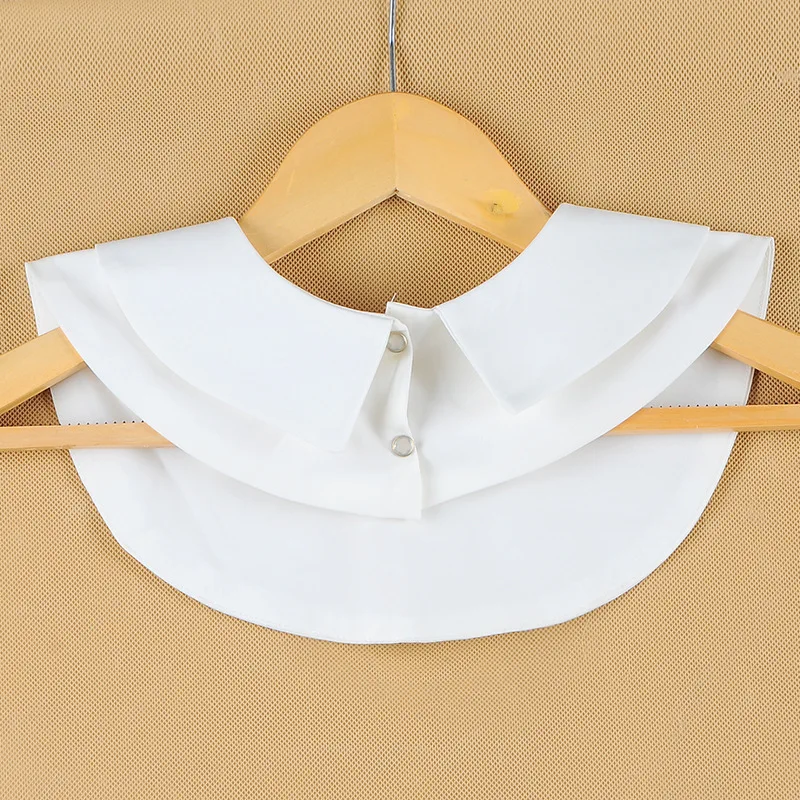 Detachable Collar Shawl Fake Collar New Women White Fake Collar Detachable Cotton Lace Shirt Collar Ladies False Blouse Half Shirt Lapel Clothes Accessories