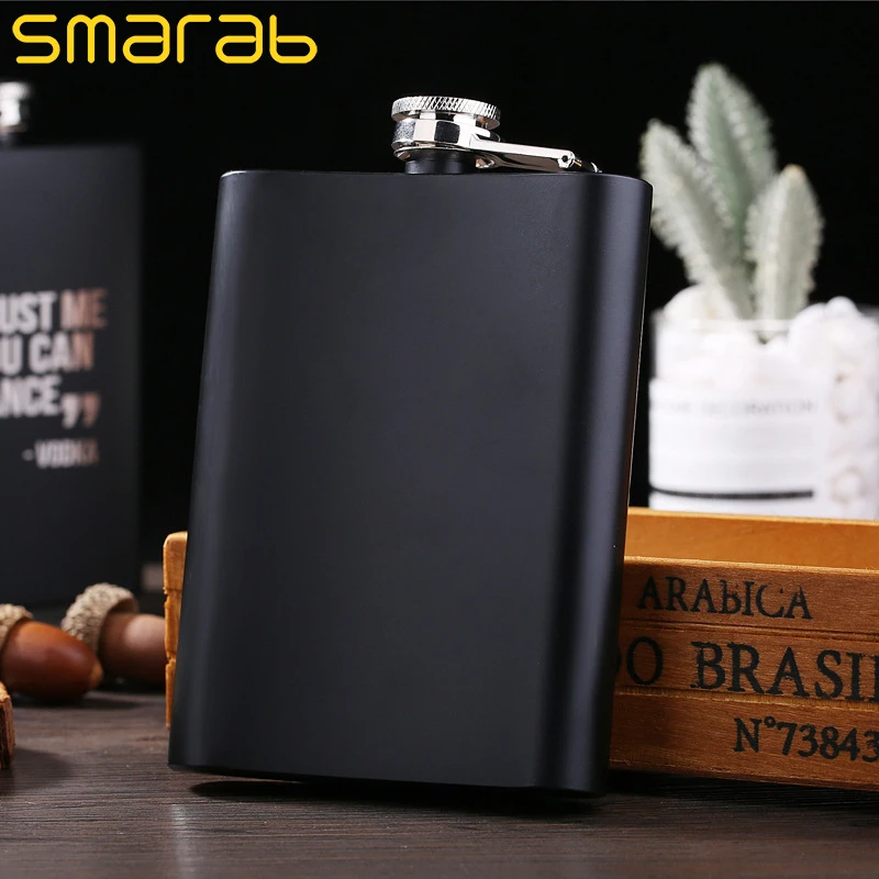 Карманная портативная фляжка из нержавеющей стали 8 унций бутылка для вина виски