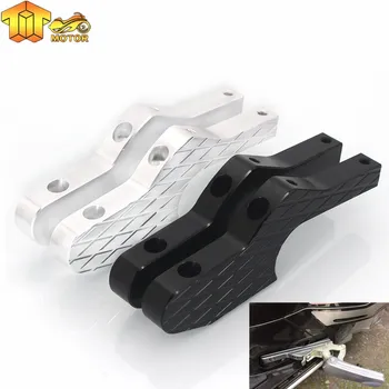 

CK CATTLE KING Free shipping Passenger Foot Peg Extensions Extended Footpegs for Vespa GT GTS GTV 60 125 150 200 250 300 300ie