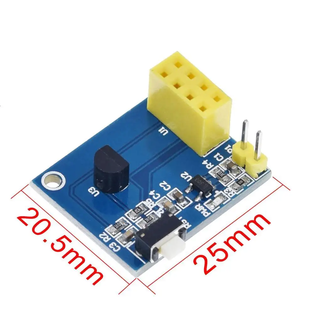 ESP8266 5 в Wi-Fi Релейный Модуль DS18B20 DHT11 RGB светодиодный пульт управления, умный дом, пульт дистанционного управления, телефонное приложение, ESP-01S - Цвет: DS18B20