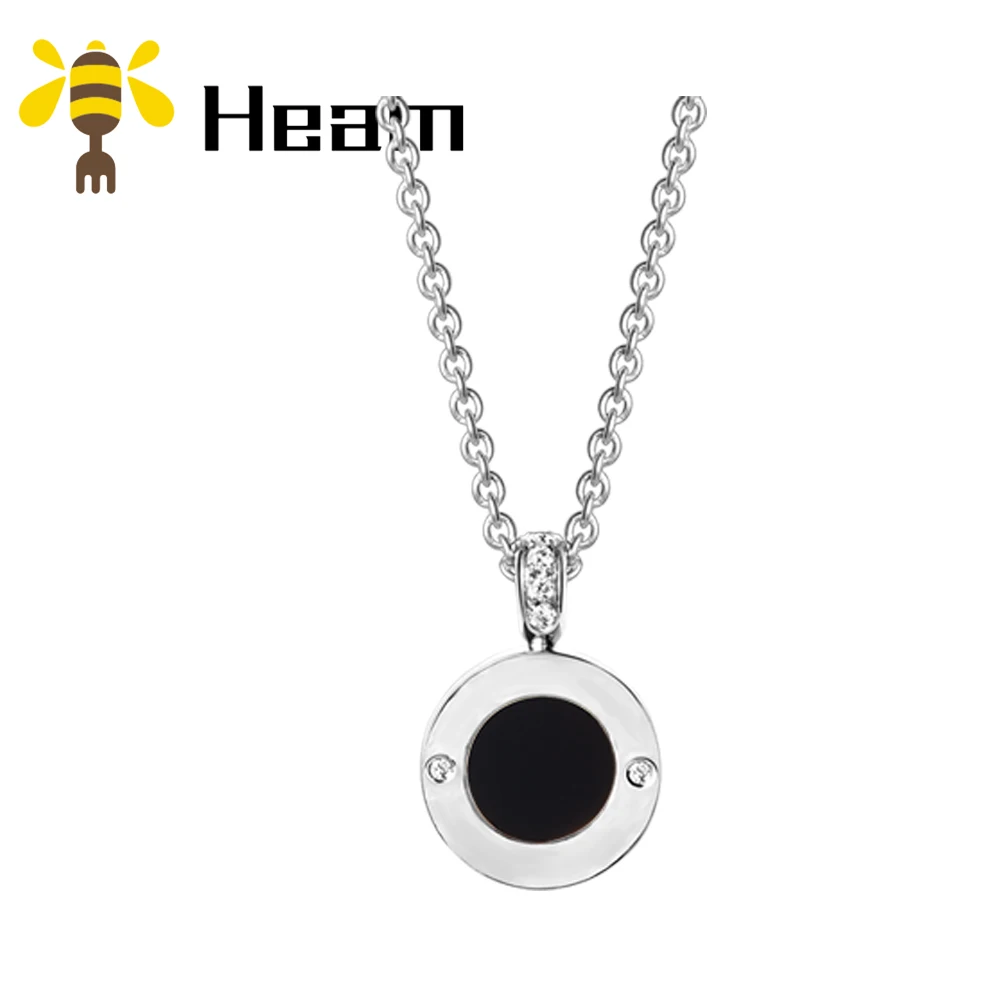 Heam,, высокое качество, Стерлинговое Серебро 925 пробы, болгарийское ожерелье для женщин, Круглая Керамическая форма, модное ювелирное изделие, подарок для пары - Окраска металла: style 9