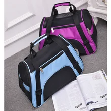 Сумка-переноска для собак и кошек, рюкзак для домашних животных, сумка-мессенджер, воздухопроницаемая переноска для питомцев