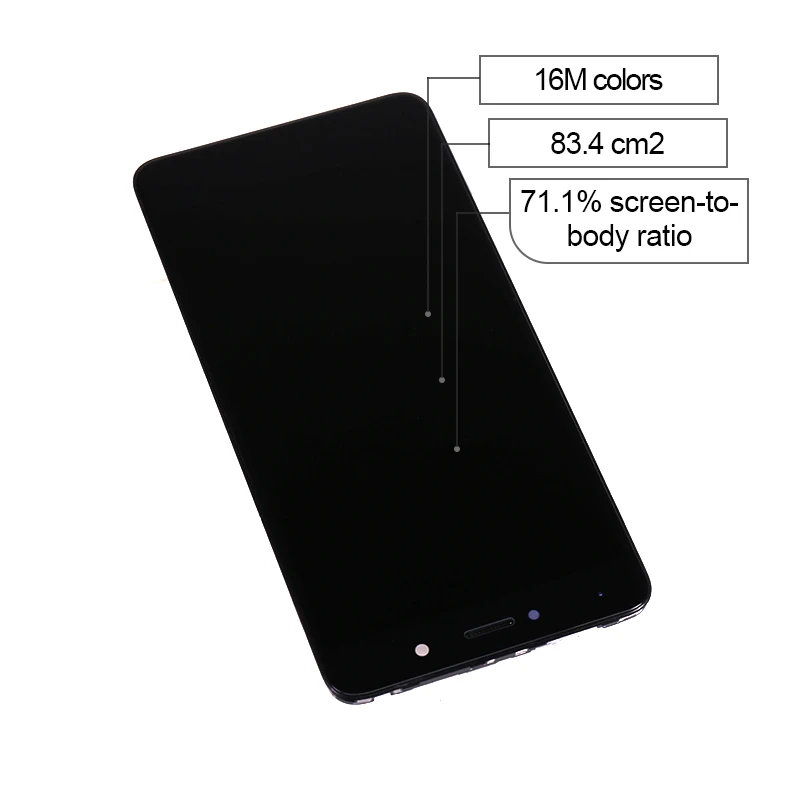 5 &quotдля Huawei Y7 2017 ЖК дисплей с кодирующий преобразователь сенсорного экрана в
